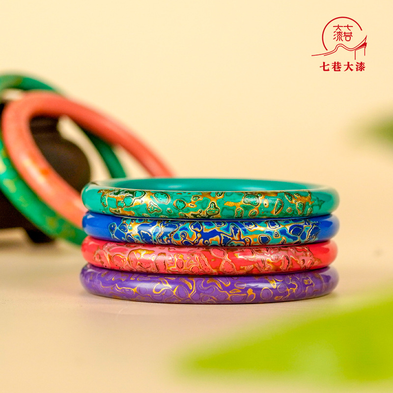 Lacquered Wood Bangle